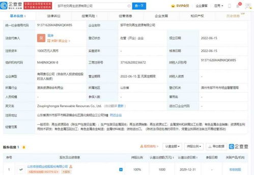 宏創(chuàng)控股成立新公司，聚焦資源再生利用技術(shù)研發(fā)，布局循環(huán)經(jīng)濟(jì)新賽道